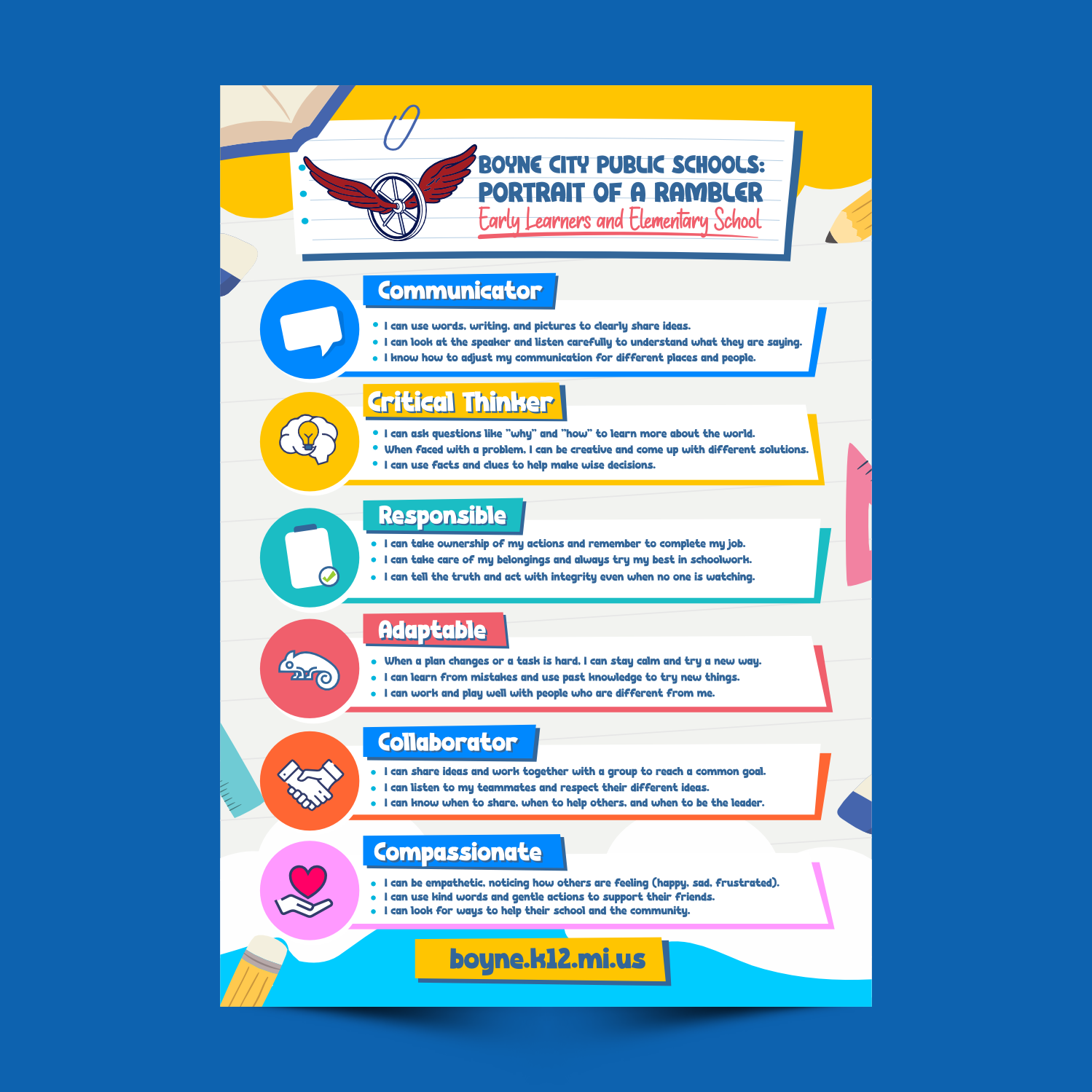 Flyer Design by ThiagoB for Boyne City Public Schools | Design #36447830