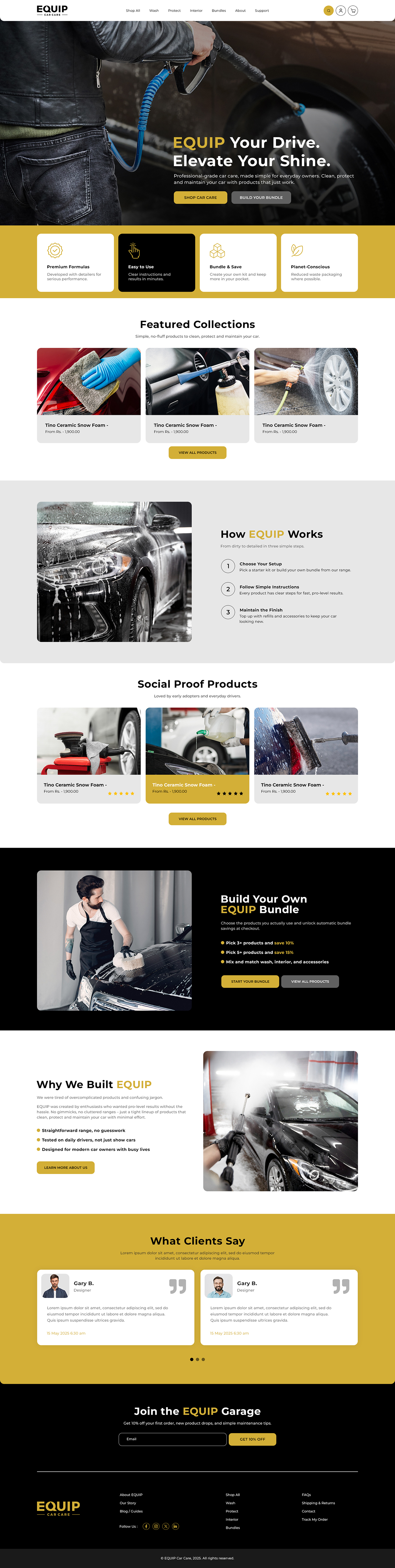 Web Design by IDesign1606 for this project | Design #36481934