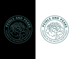 Logo Design by Kavth for PNW Peony Society | Design: #36453321