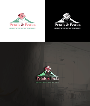 Diseño de Logo por RA-bica para PNW Peony Society | Diseño: #36451246