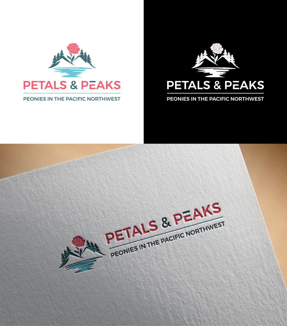Diseño de Logo por RA-bica para PNW Peony Society | Diseño #36451247
