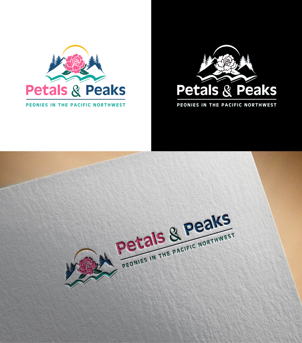 Diseño de Logo por RA-bica para PNW Peony Society | Diseño #36451248