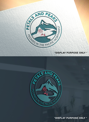 Logo Design by RaKu 2 for PNW Peony Society | Design: #36455195