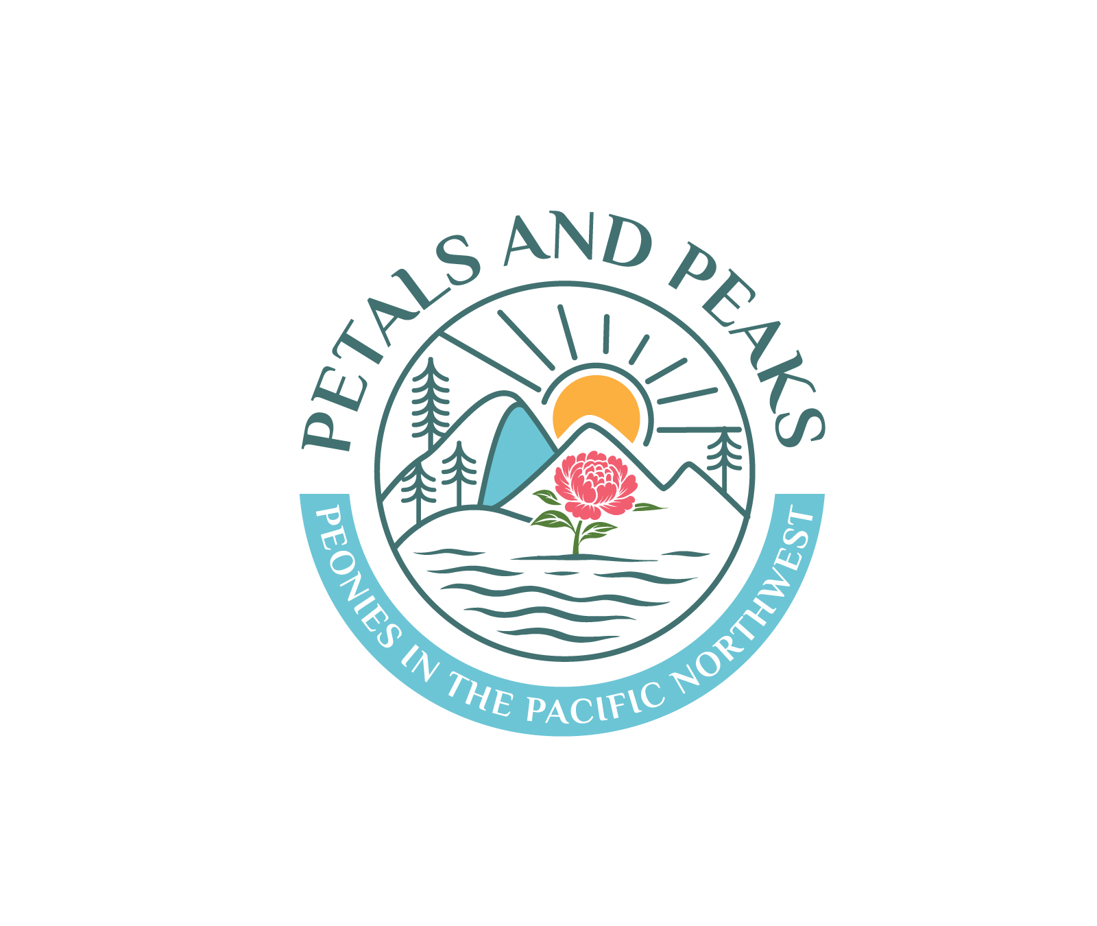 Diseño de Logo por musa-fir para PNW Peony Society | Diseño #36450609