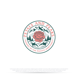 Logo Design by Pilot_DesignR™ for PNW Peony Society | Design: #36448139