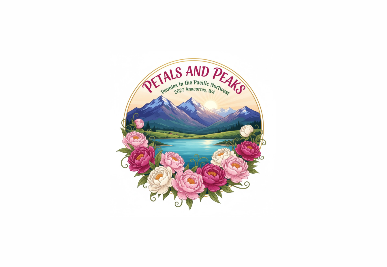 Diseño de Logo por NovaCriação para PNW Peony Society | Diseño #36530906