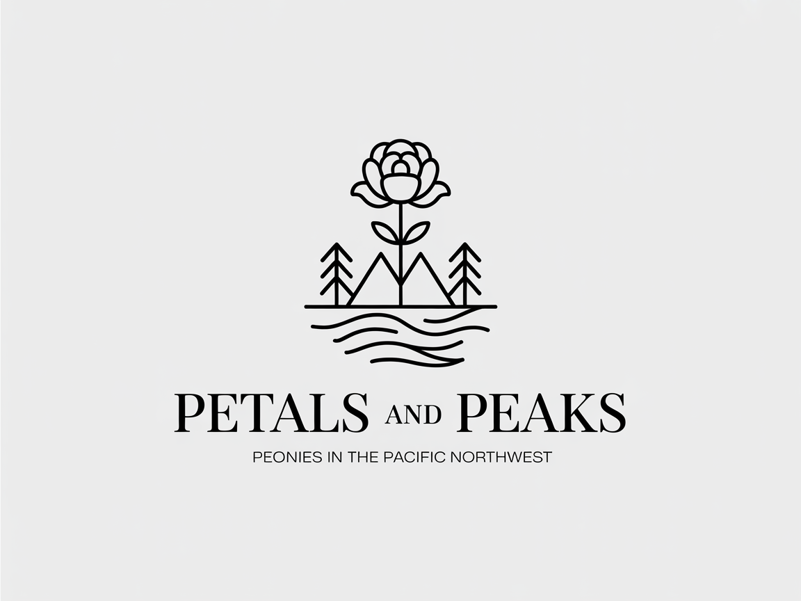 Diseño de Logo por echosaputro para PNW Peony Society | Diseño #36451084