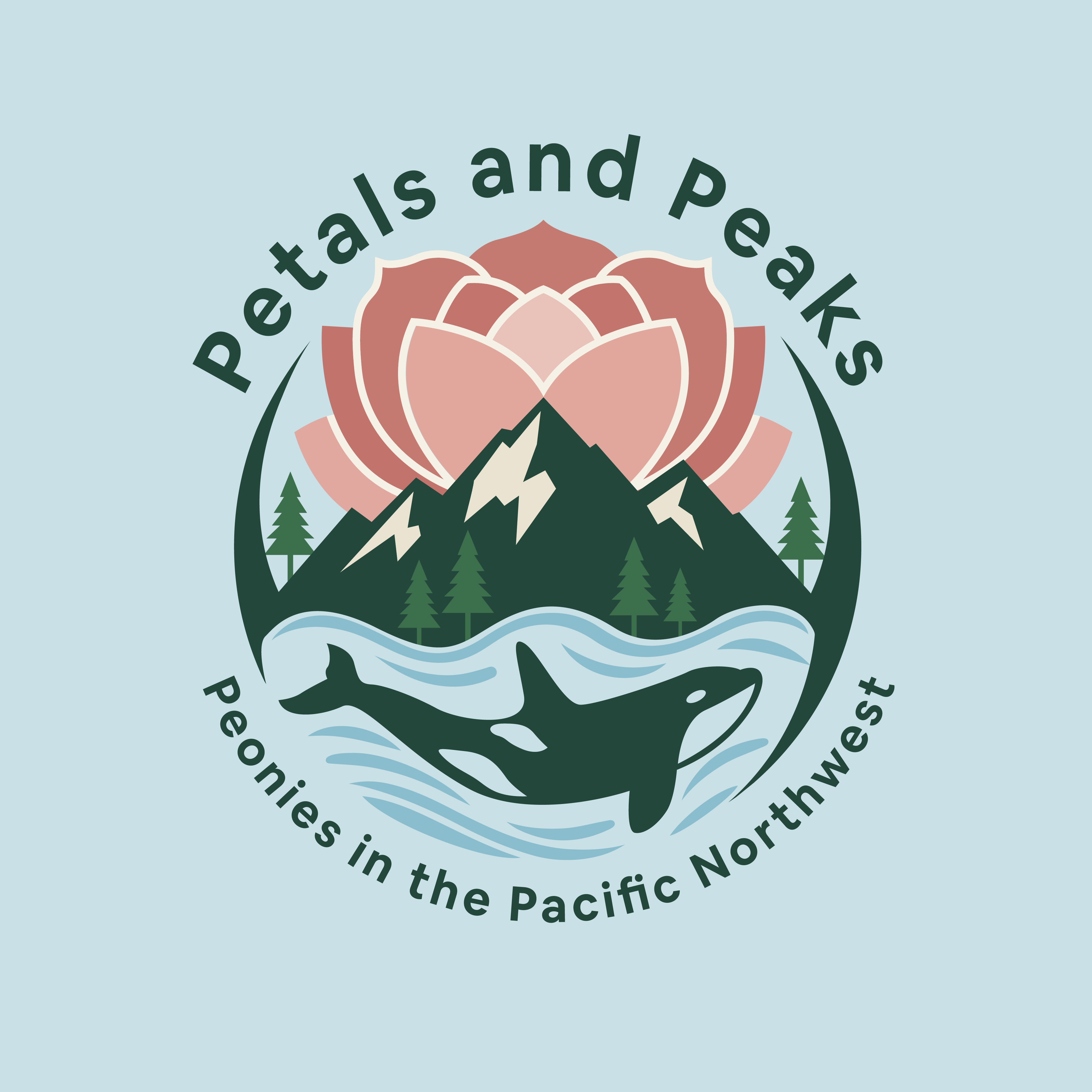 Logo-Design von MST PINKY KHATUN für PNW Peony Society | Design #36453546