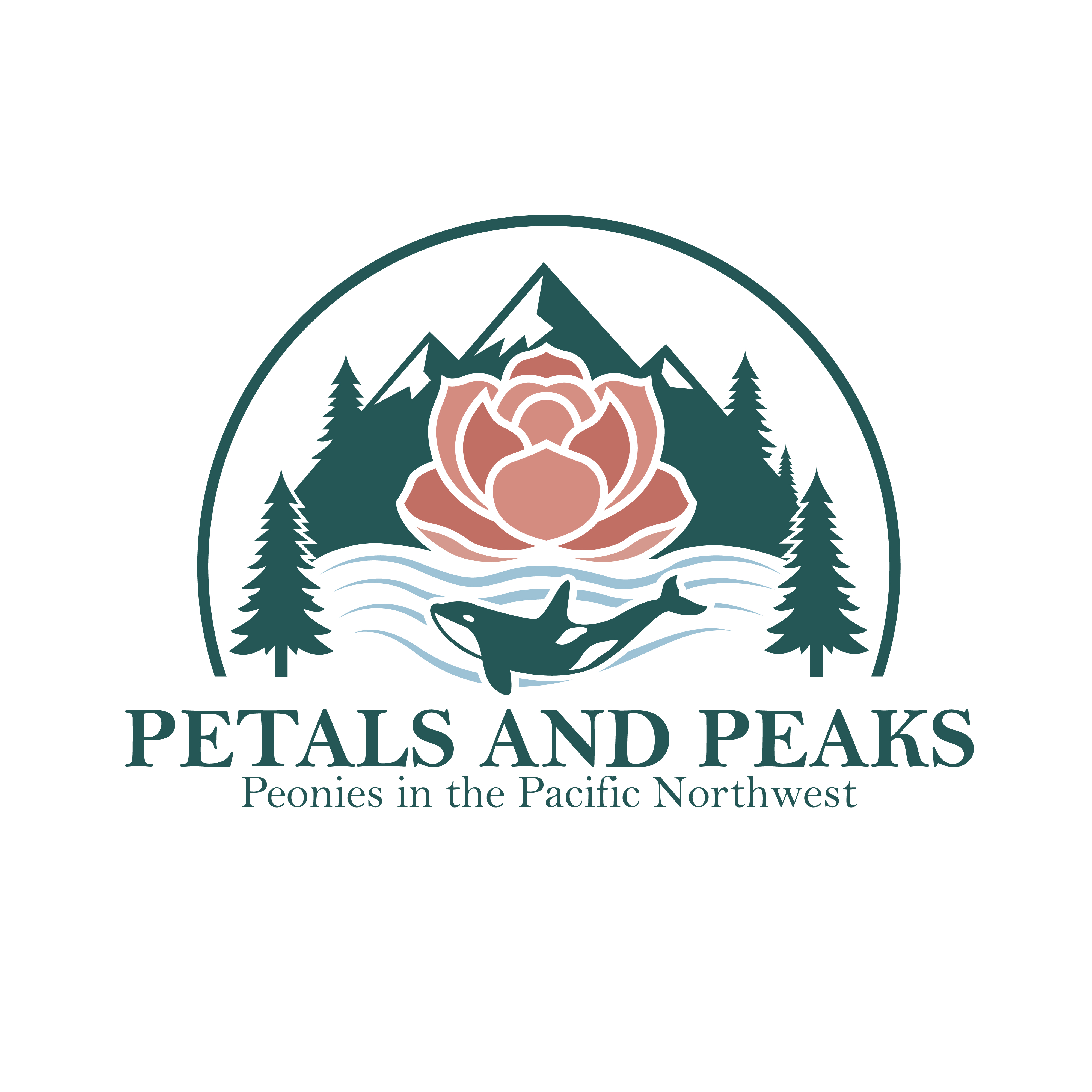 Logo Design by MST PINKY KHATUN for PNW Peony Society | Design #36455698
