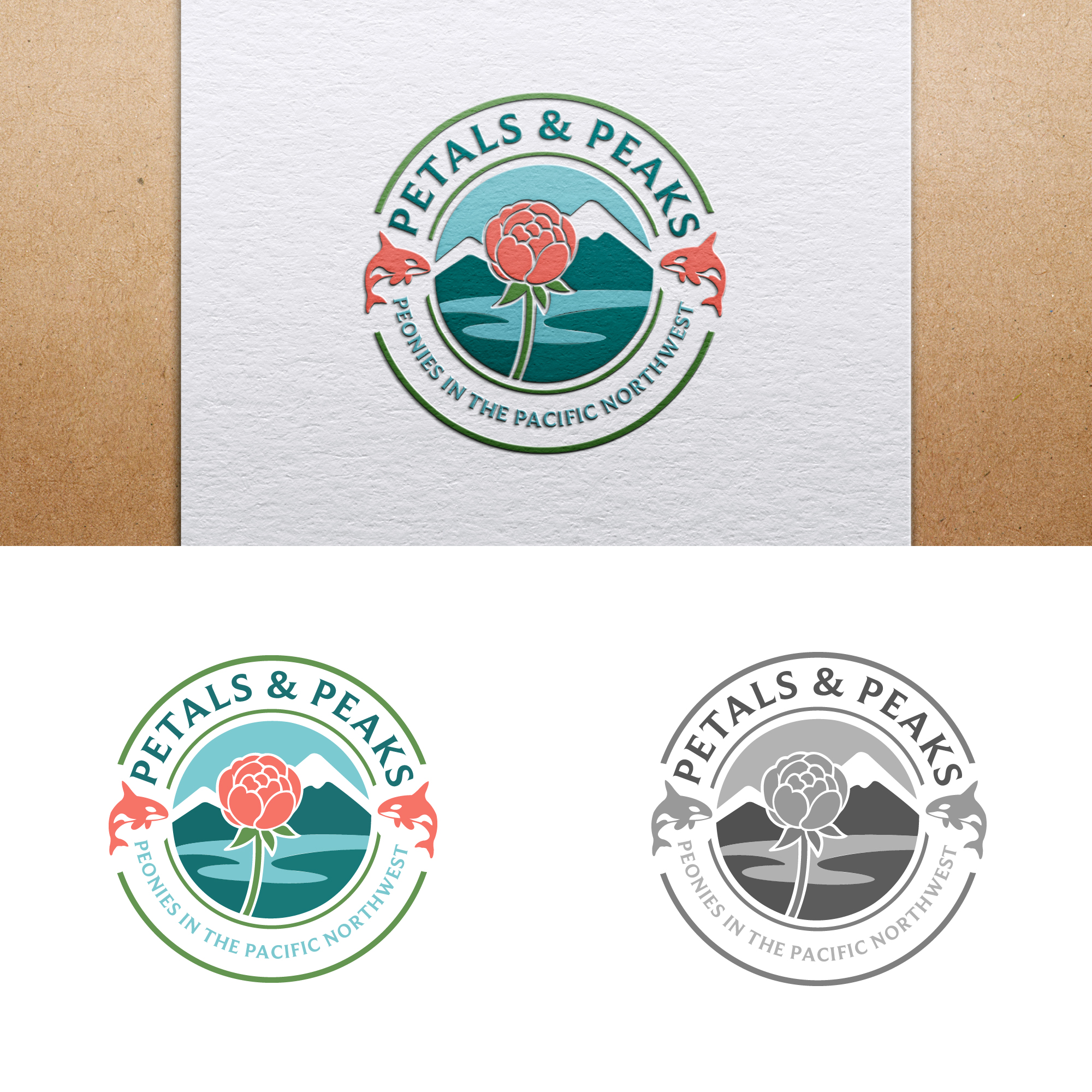 Diseño de Logo por sourcead23 para PNW Peony Society | Diseño #36448550