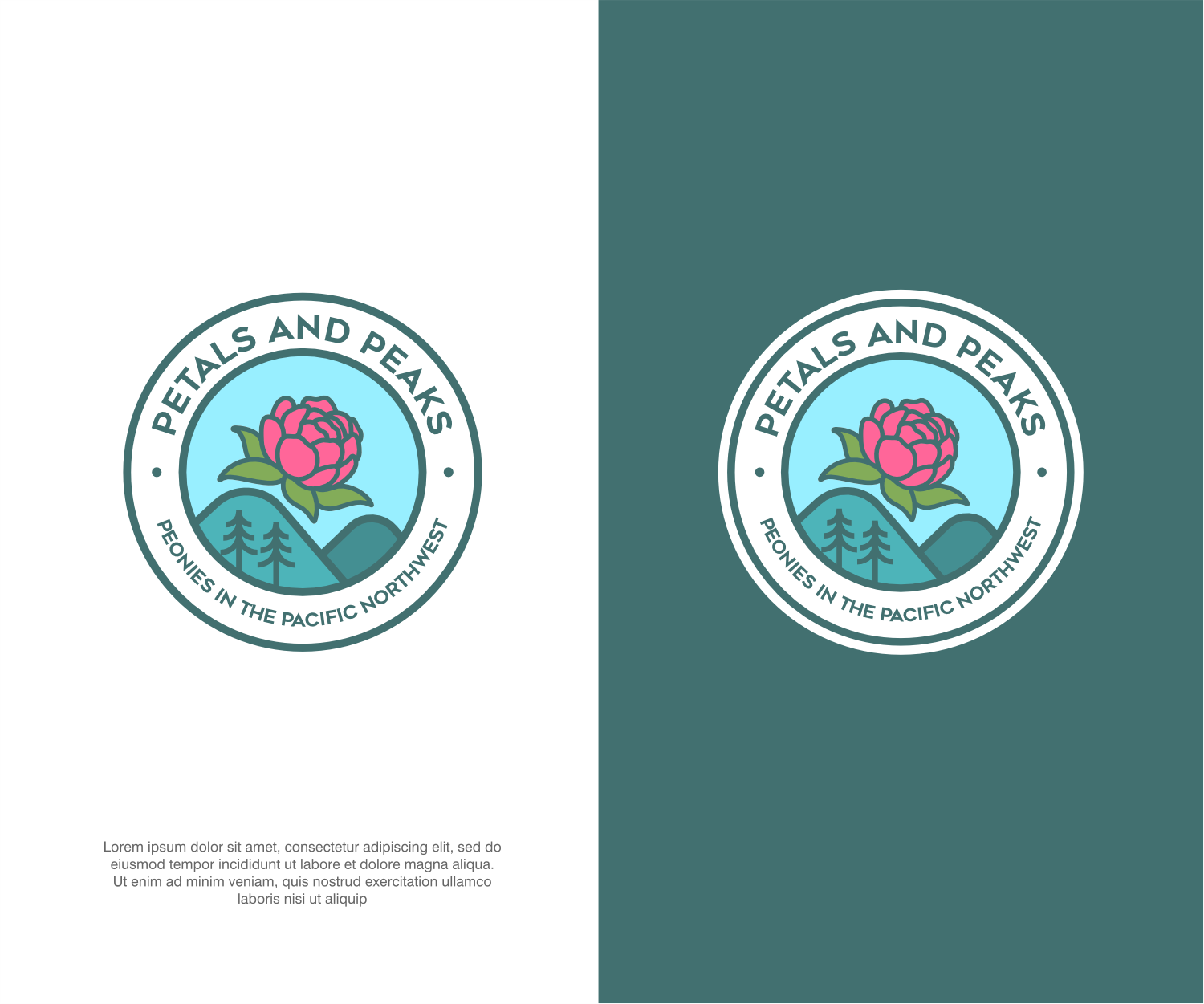 Diseño de Logo por ThiagoB para PNW Peony Society | Diseño #36449071