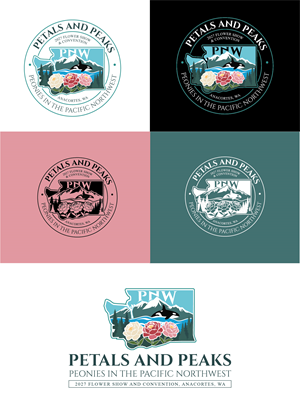 Logo-Design von UZdesigns für PNW Peony Society | Design: #36526755