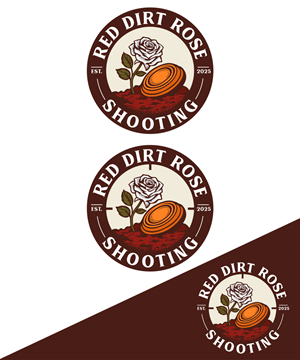 Diseño de Logo por StudioD™ para Red Dirt Rose Shooting | Diseño: #36454170