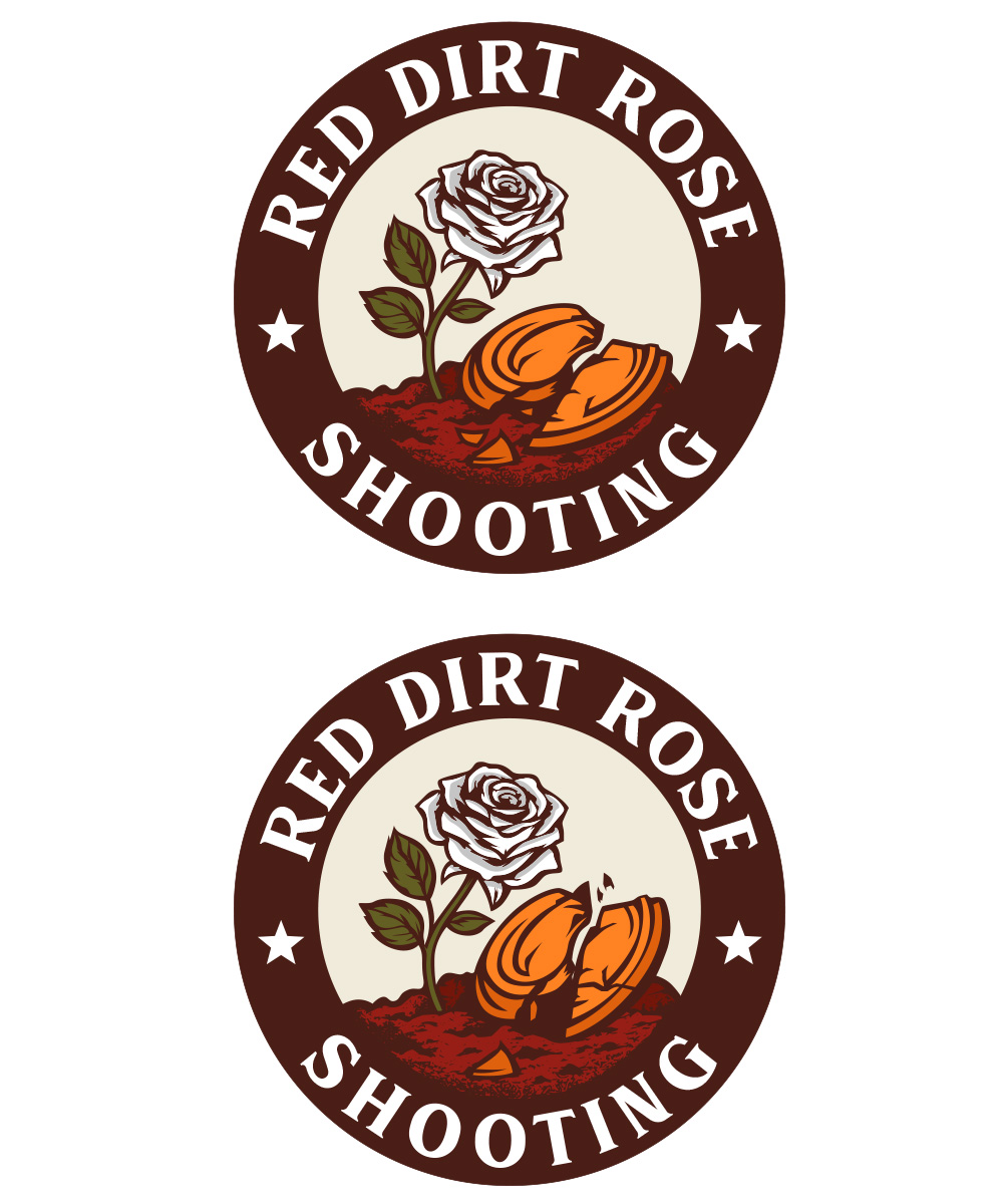 Diseño de Logo por StudioD™ para Red Dirt Rose Shooting | Diseño #36489158