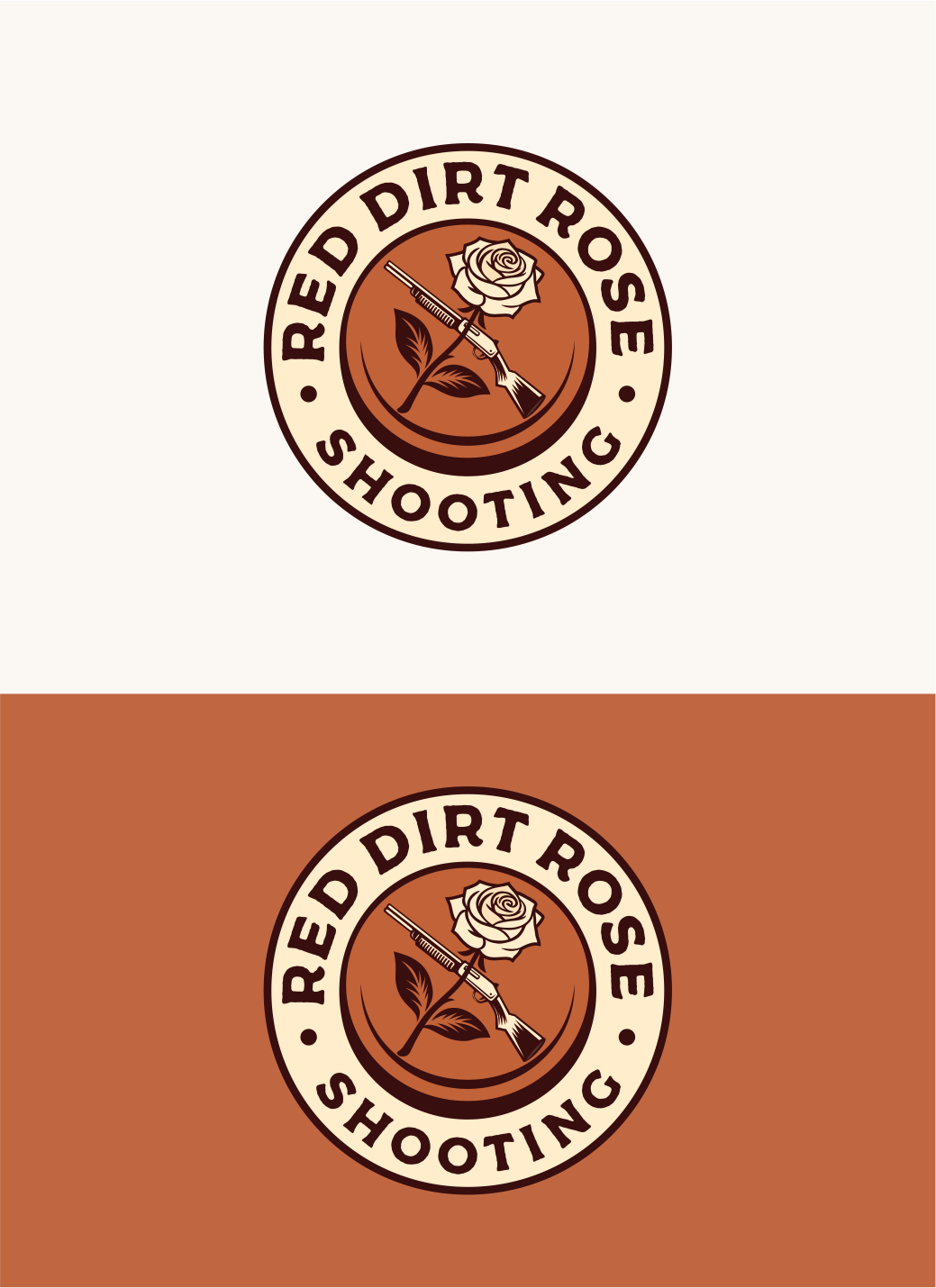Logo Design by design.picnic for Red Dirt Rose Shooting | Design #36455996