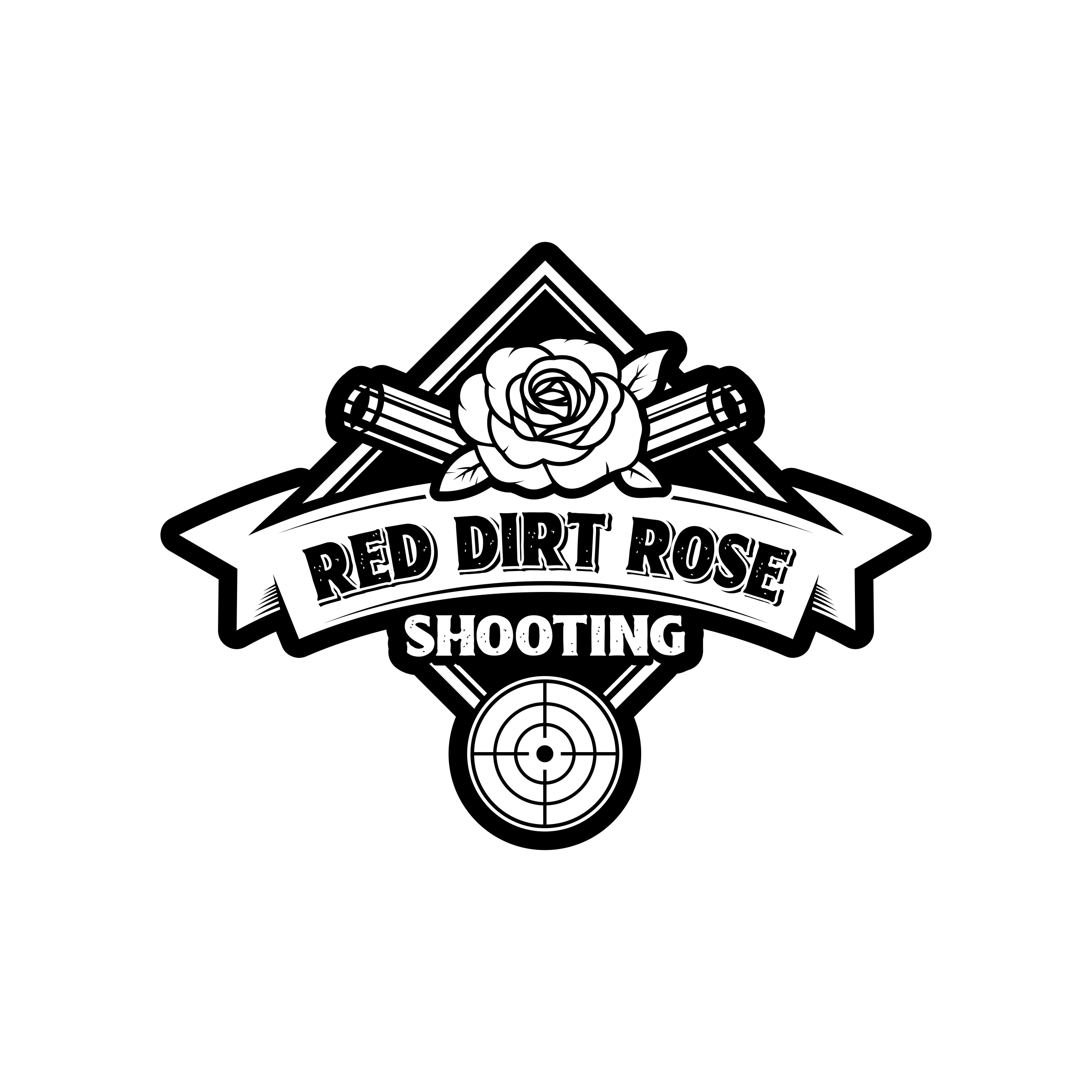 Logo-Design von cindaku für Red Dirt Rose Shooting | Design #36458175