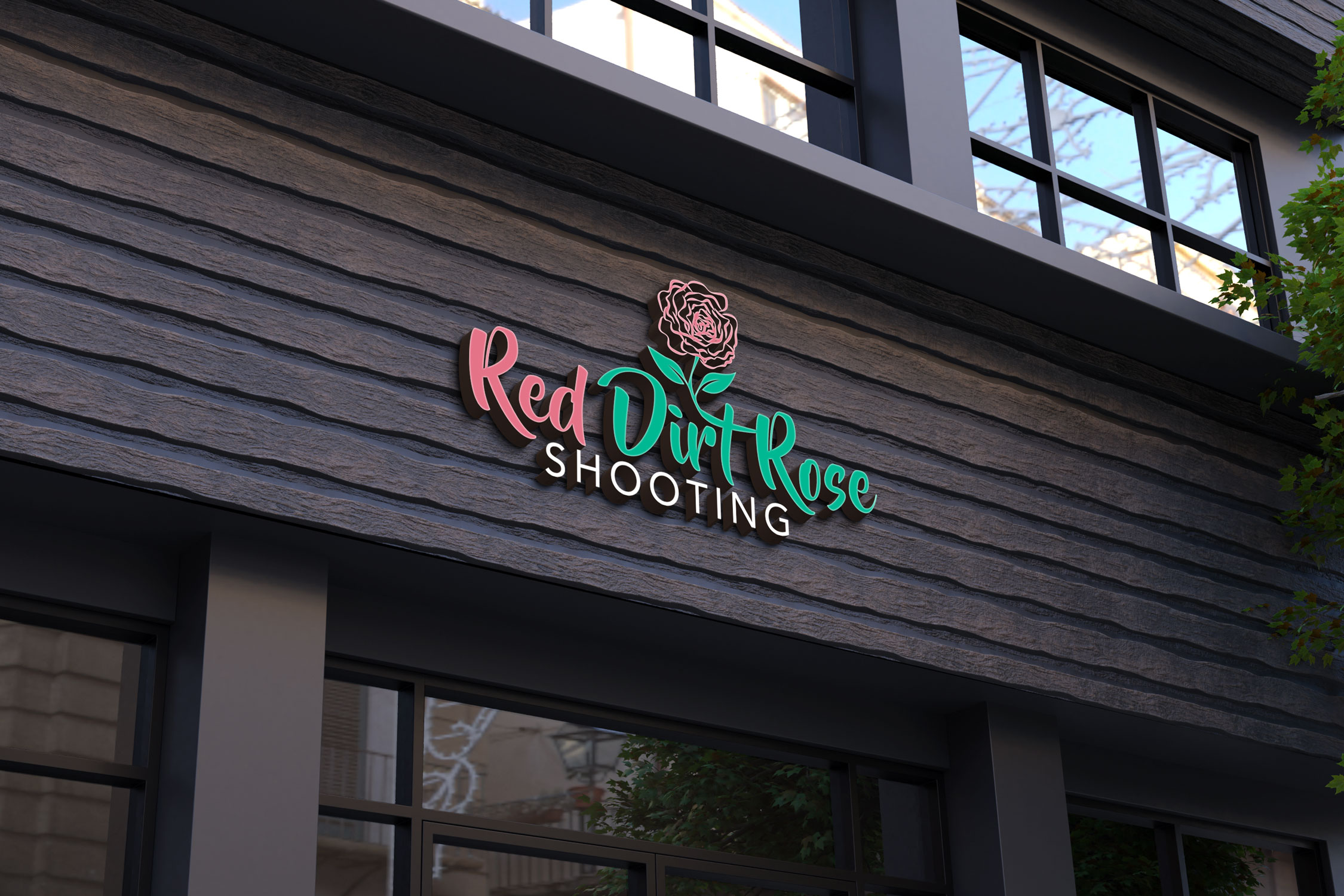 Logo Design by Kavth for Red Dirt Rose Shooting | Design #36485038