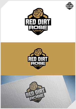 Logo Design by IDesign1606 for Red Dirt Rose Shooting | Design: #36453318