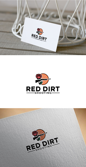 Diseño de Logo por KING JM para Red Dirt Rose Shooting | Diseño: #36451762