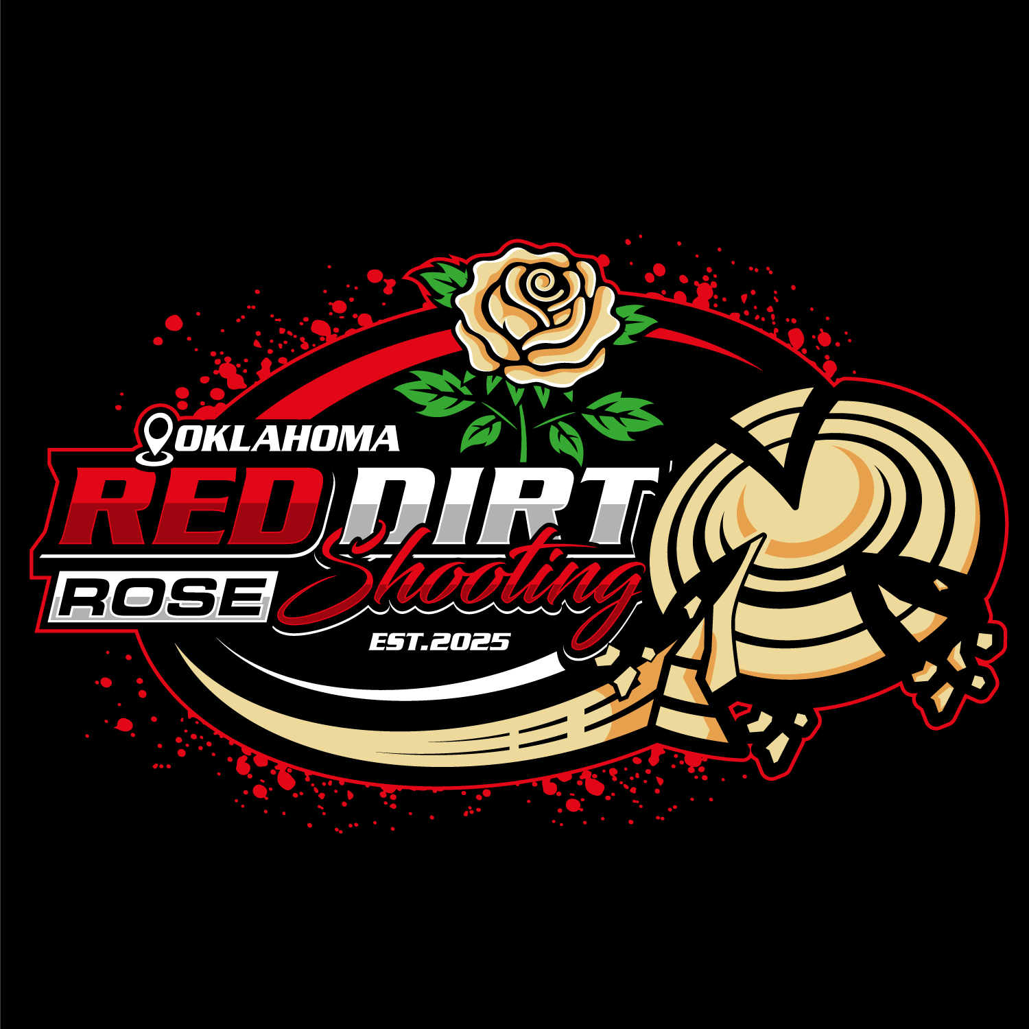 Logo Design by Suvendu.S for Red Dirt Rose Shooting | Design #36485159