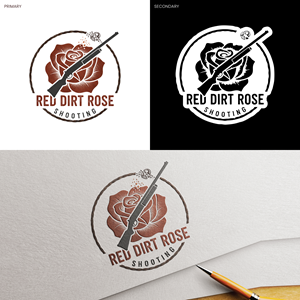 Diseño de Logo por Deep Agheda para Red Dirt Rose Shooting | Diseño: #36483047