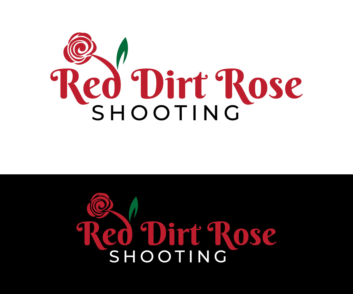 Logo Design by RaKu 2 for Red Dirt Rose Shooting | Design #36480298