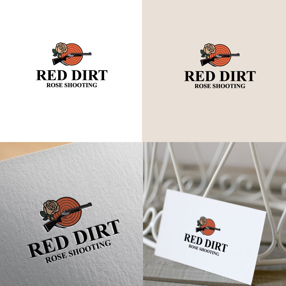 Diseño de Logo por Jonshonkal para Red Dirt Rose Shooting | Diseño #36451013