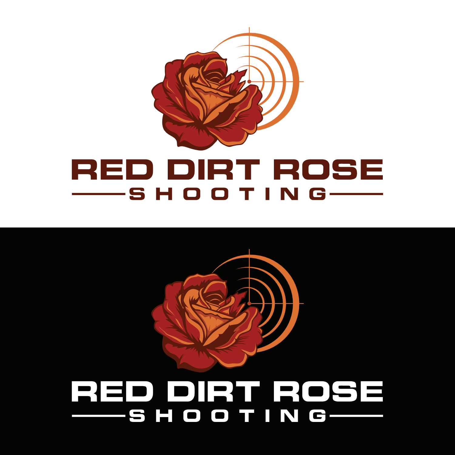 Diseño de Logo por cah awu para Red Dirt Rose Shooting | Diseño #36450054