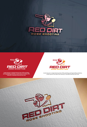 Logo Design by sulemani  creation for Red Dirt Rose Shooting | Design: #36453583