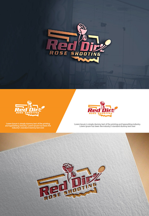 Logo Design by sulemani  creation for Red Dirt Rose Shooting | Design: #36453584