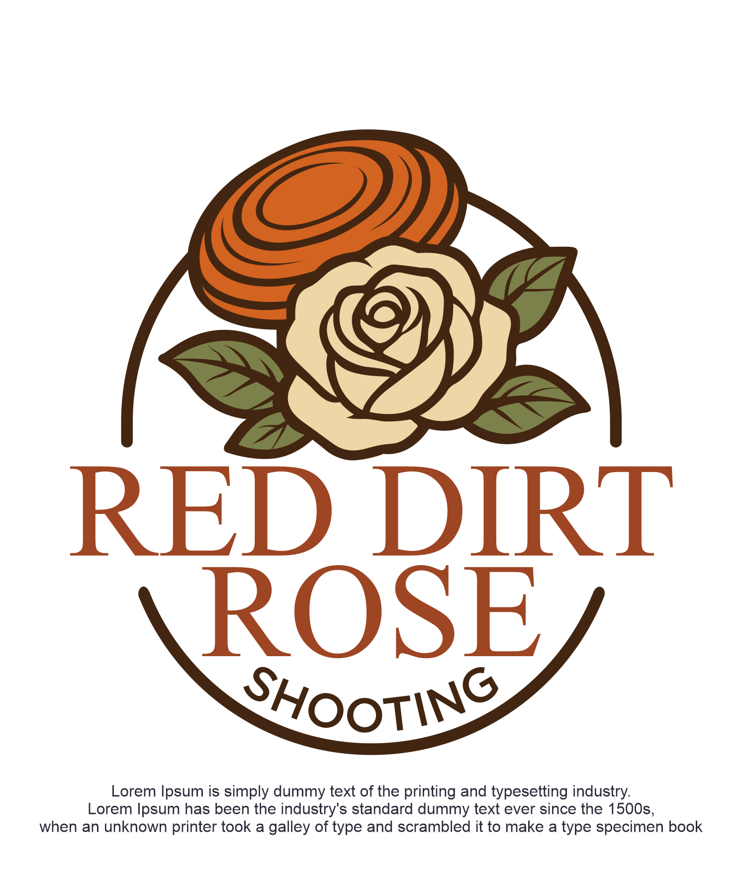 Logo Design by Abigaill_design for Red Dirt Rose Shooting | Design #36450584