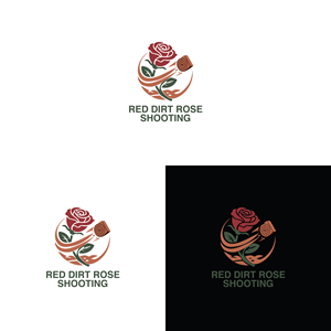 Diseño de Logo por Najmul271 para Red Dirt Rose Shooting | Diseño: #36461554
