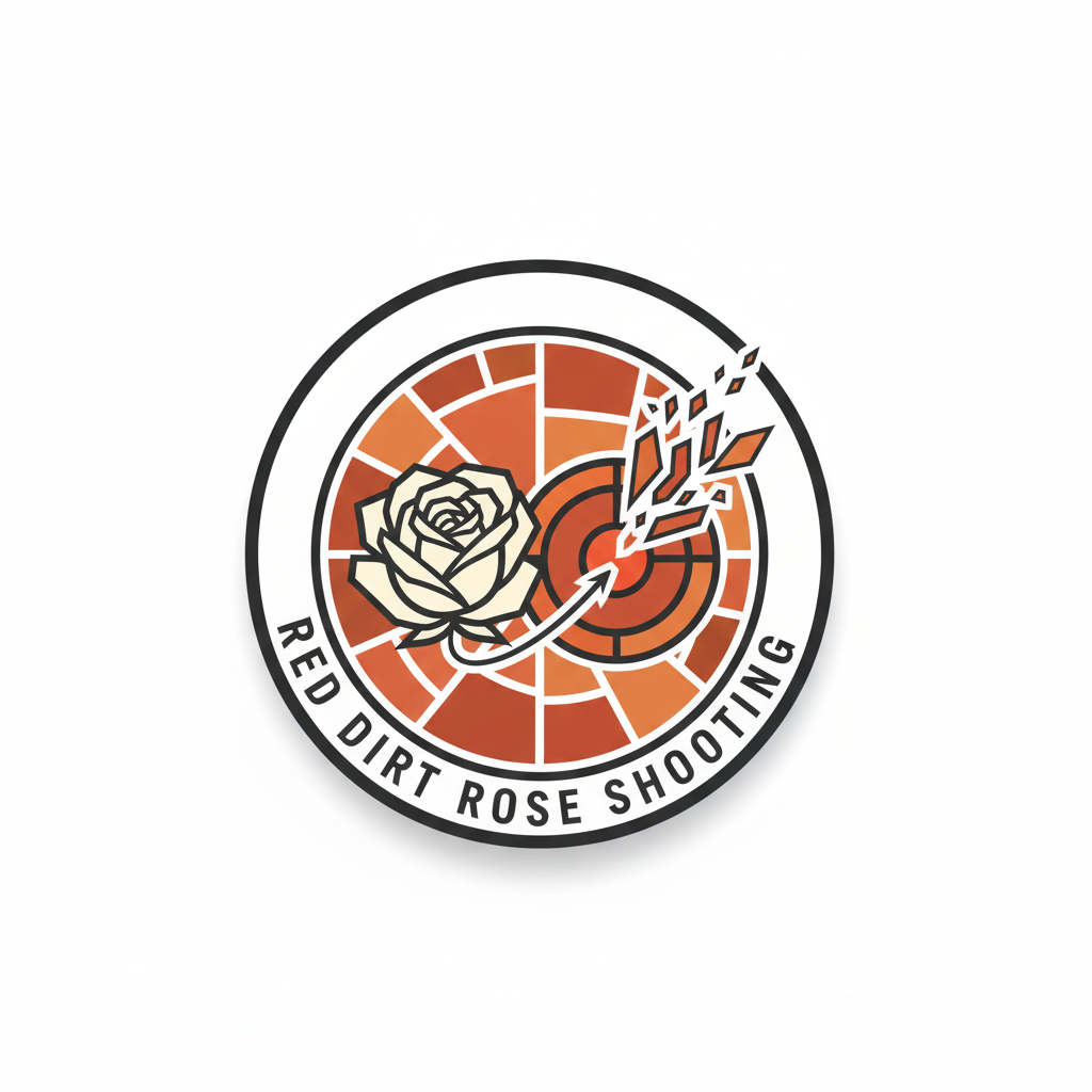 Diseño de Logo por Freelancertinax para Red Dirt Rose Shooting | Diseño #36454212