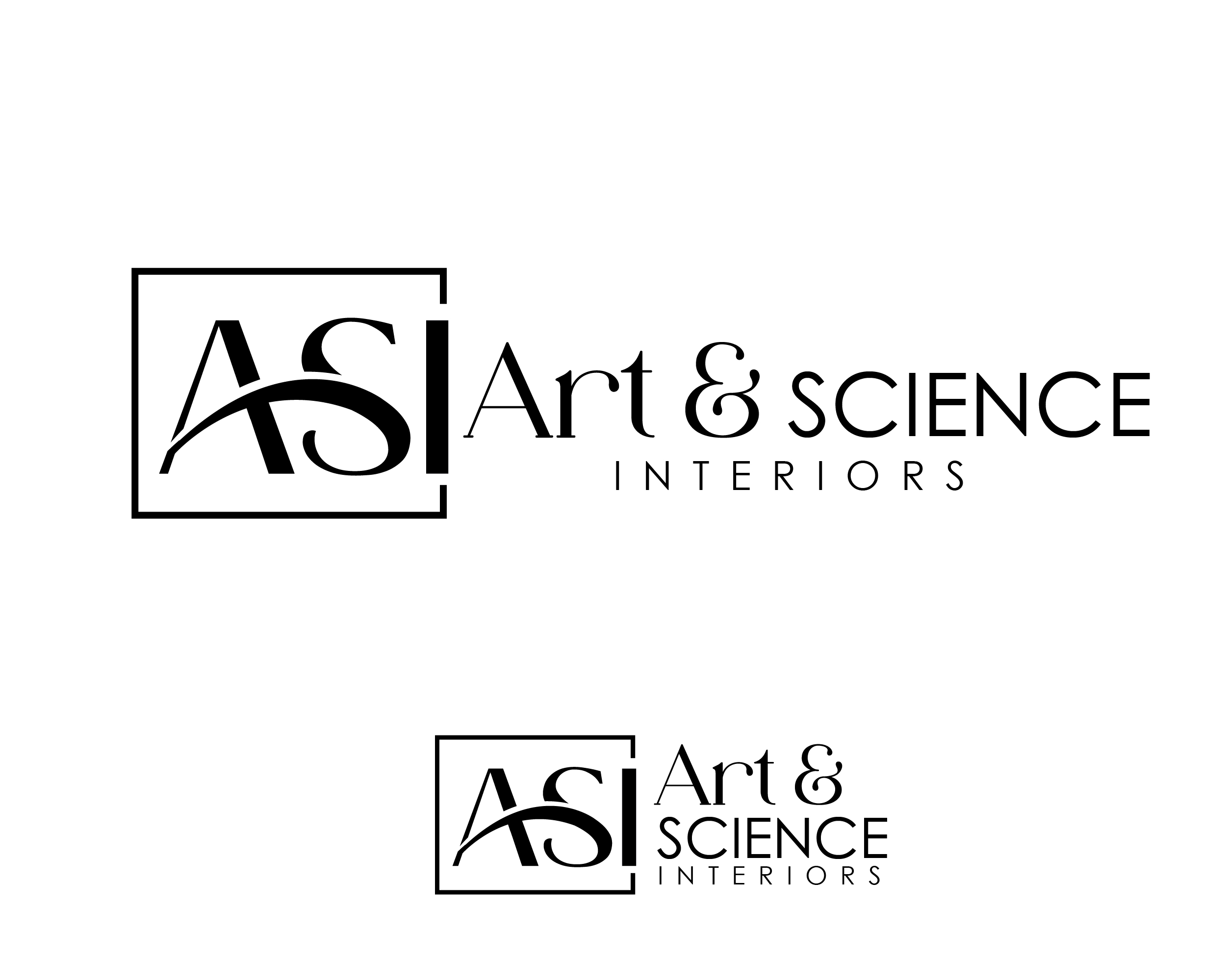 Logo Design by renderman for Art & Science Interiors, LLC | Design #36449868