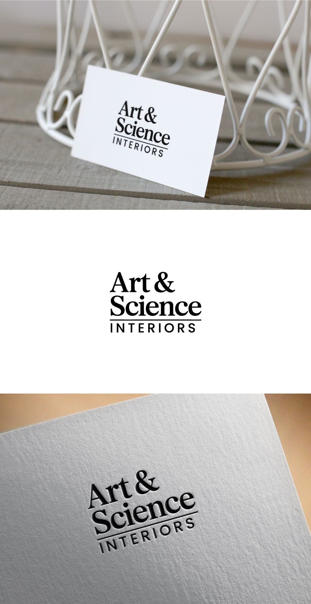 Diseño de Logo por KING JM para Art & Science Interiors, LLC | Diseño #36450546