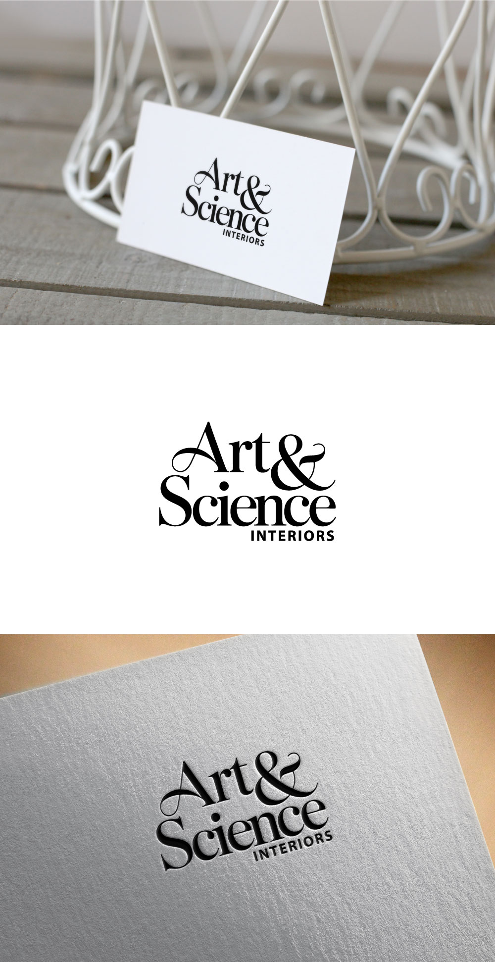 Diseño de Logo por KING JM para Art & Science Interiors, LLC | Diseño #36450548