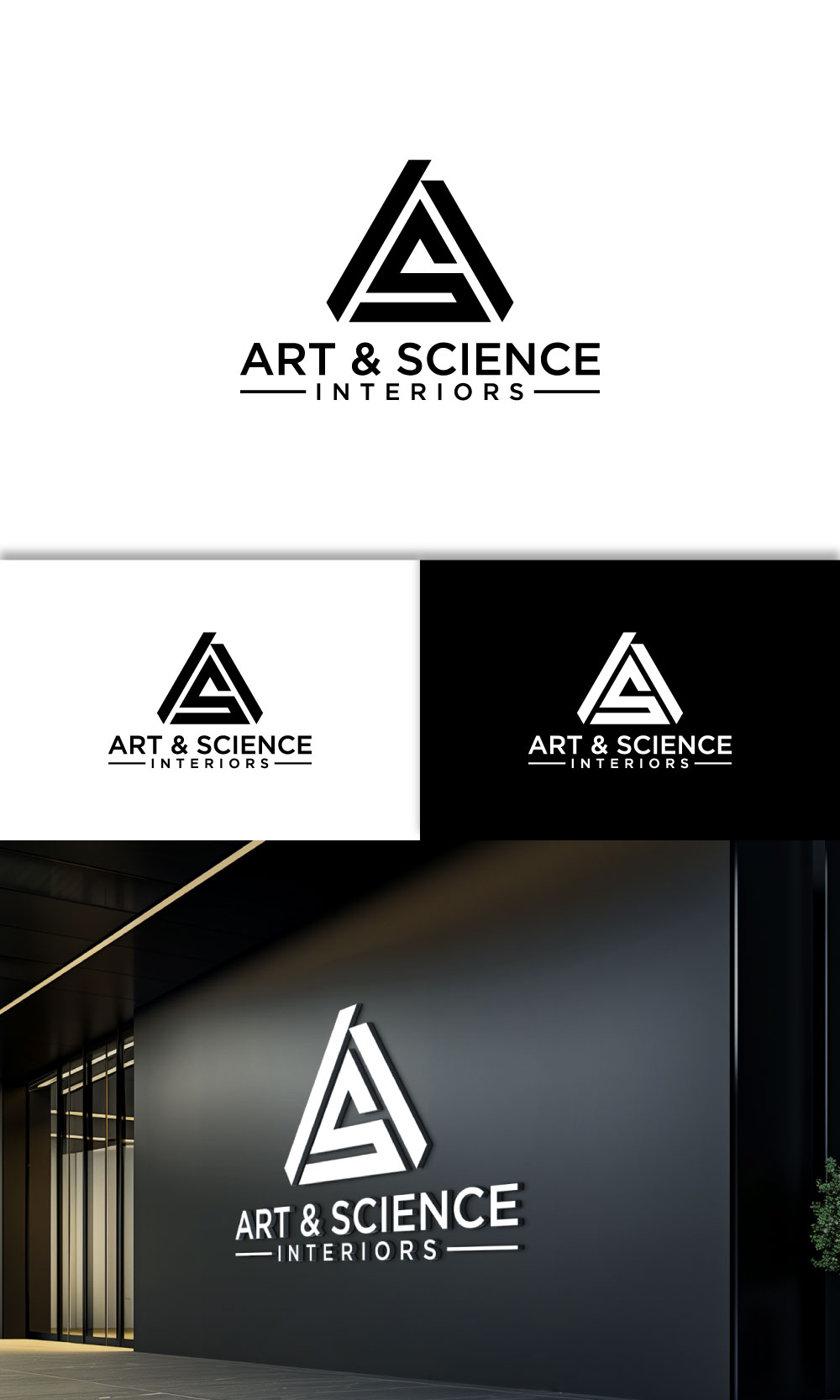 Diseño de Logo por loveqis para Art & Science Interiors, LLC | Diseño #36450296