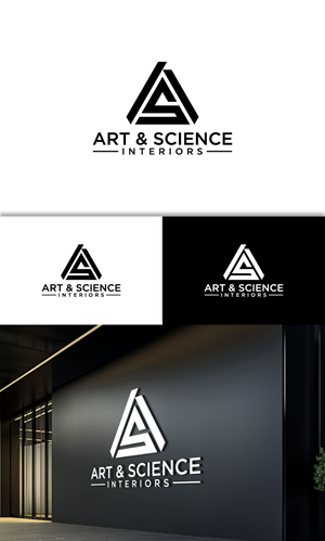 Diseño de Logo por loveqis para Art & Science Interiors, LLC | Diseño: #36450296