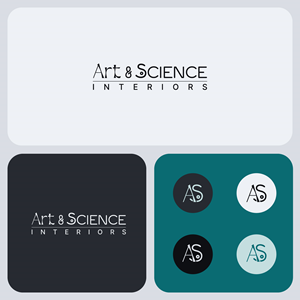 Logo Design by TamerOmar for Art & Science Interiors, LLC | Design: #36450349