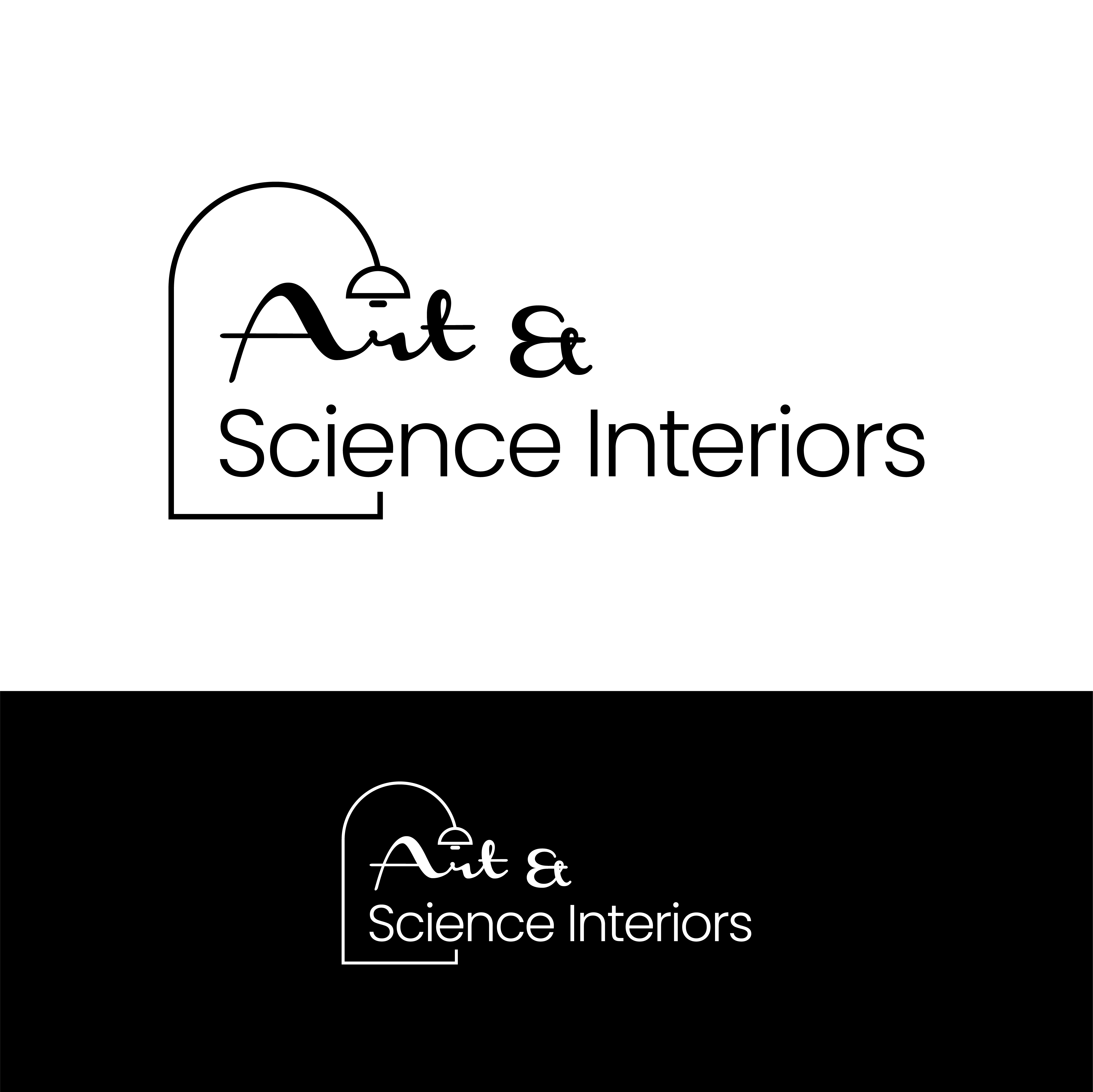 Diseño de Logo por John Mark Arts para Art & Science Interiors, LLC | Diseño #36450922