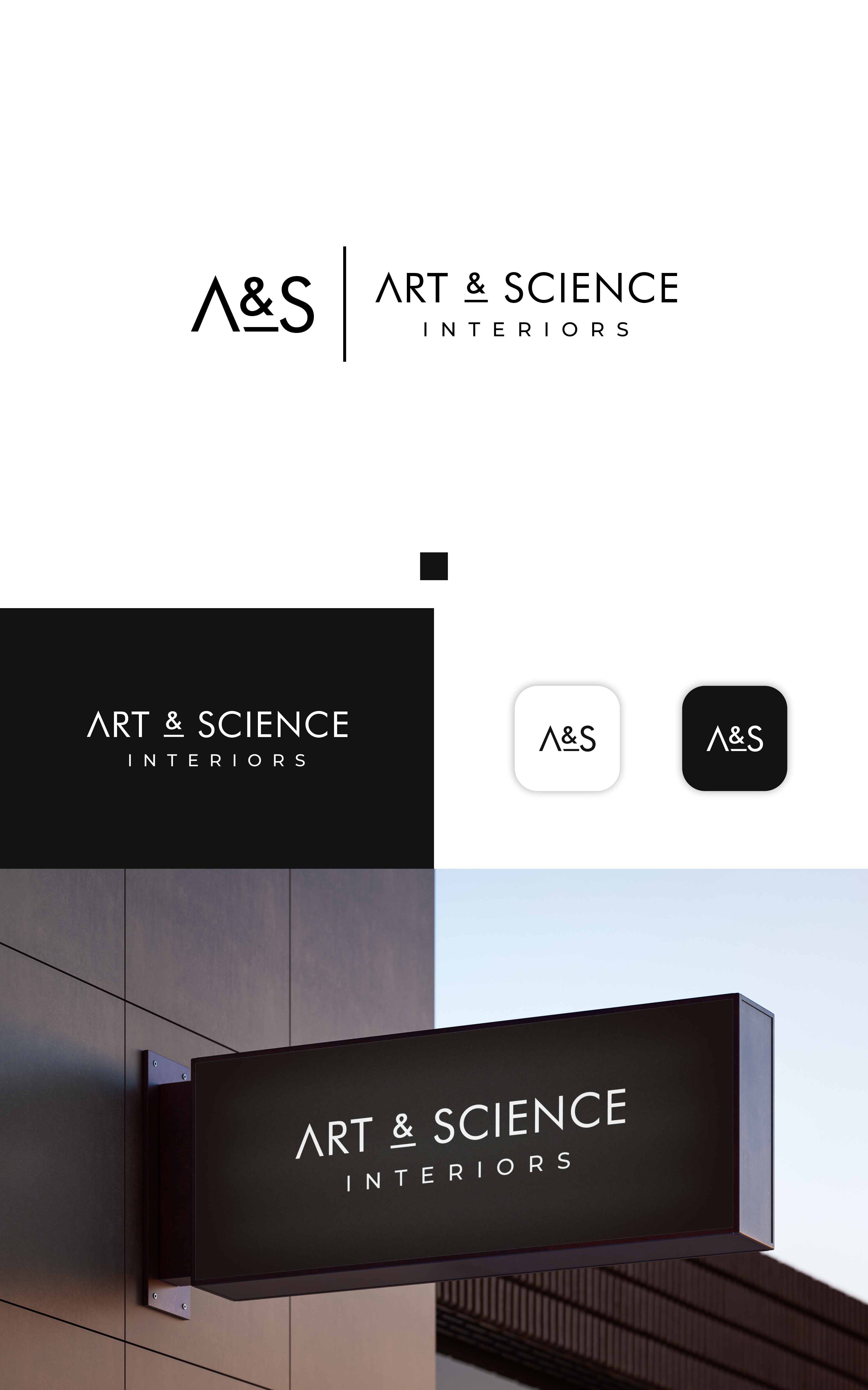Diseño de Logo por Dell_a.Design para Art & Science Interiors, LLC | Diseño #36450489