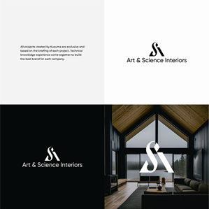 Diseño de Logo por Kusuma Studio para Art & Science Interiors, LLC | Diseño: #36460797
