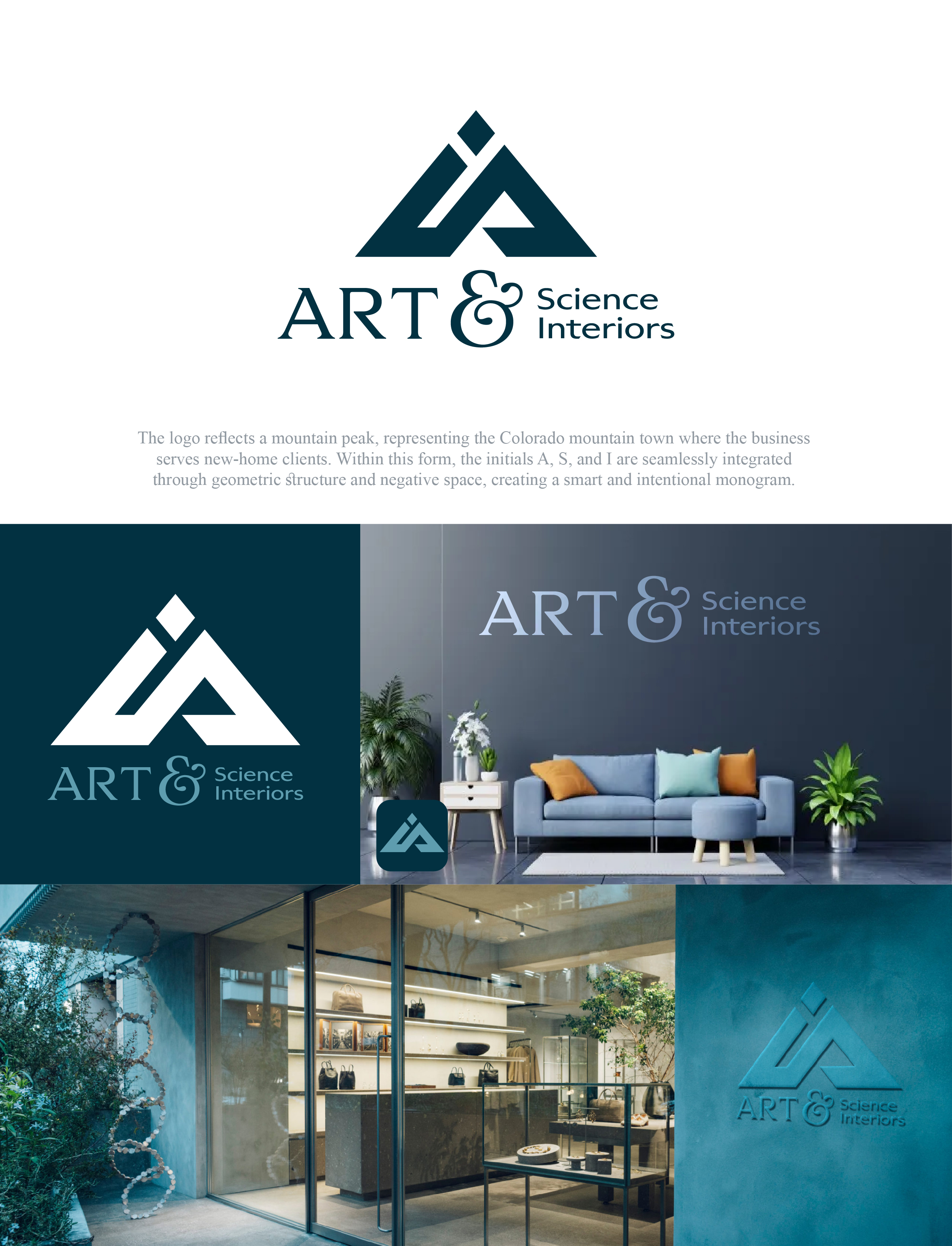 Diseño de Logo por SKYlogo para Art & Science Interiors, LLC | Diseño #36457233