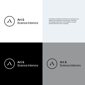 Diseño de Logo por Schematic Studio para Art & Science Interiors, LLC | Diseño: #36450629