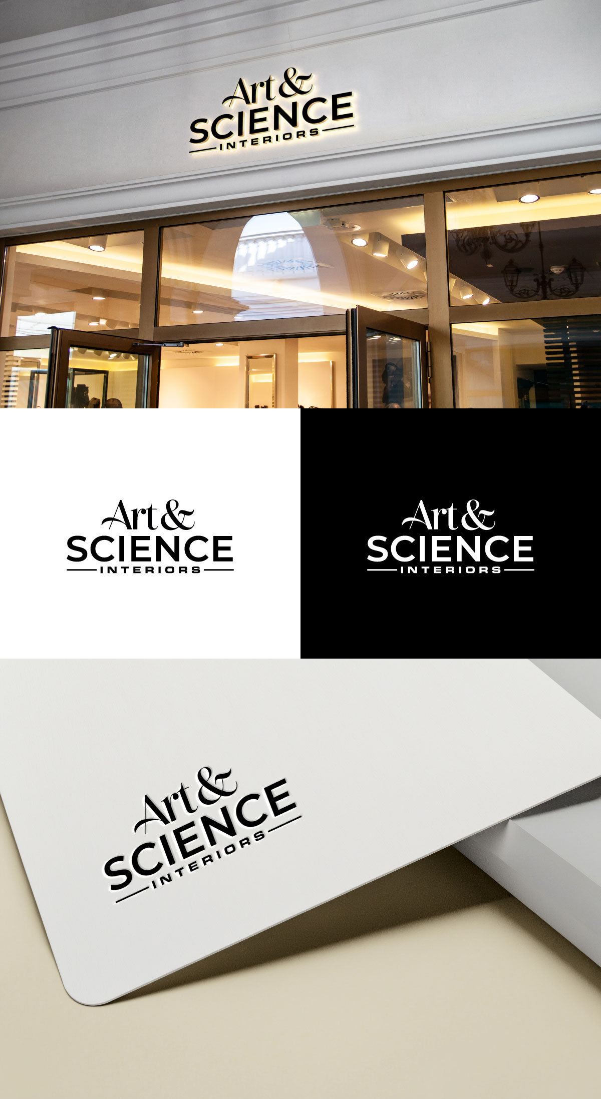 Diseño de Logo por Creative__Art para Art & Science Interiors, LLC | Diseño #36454859
