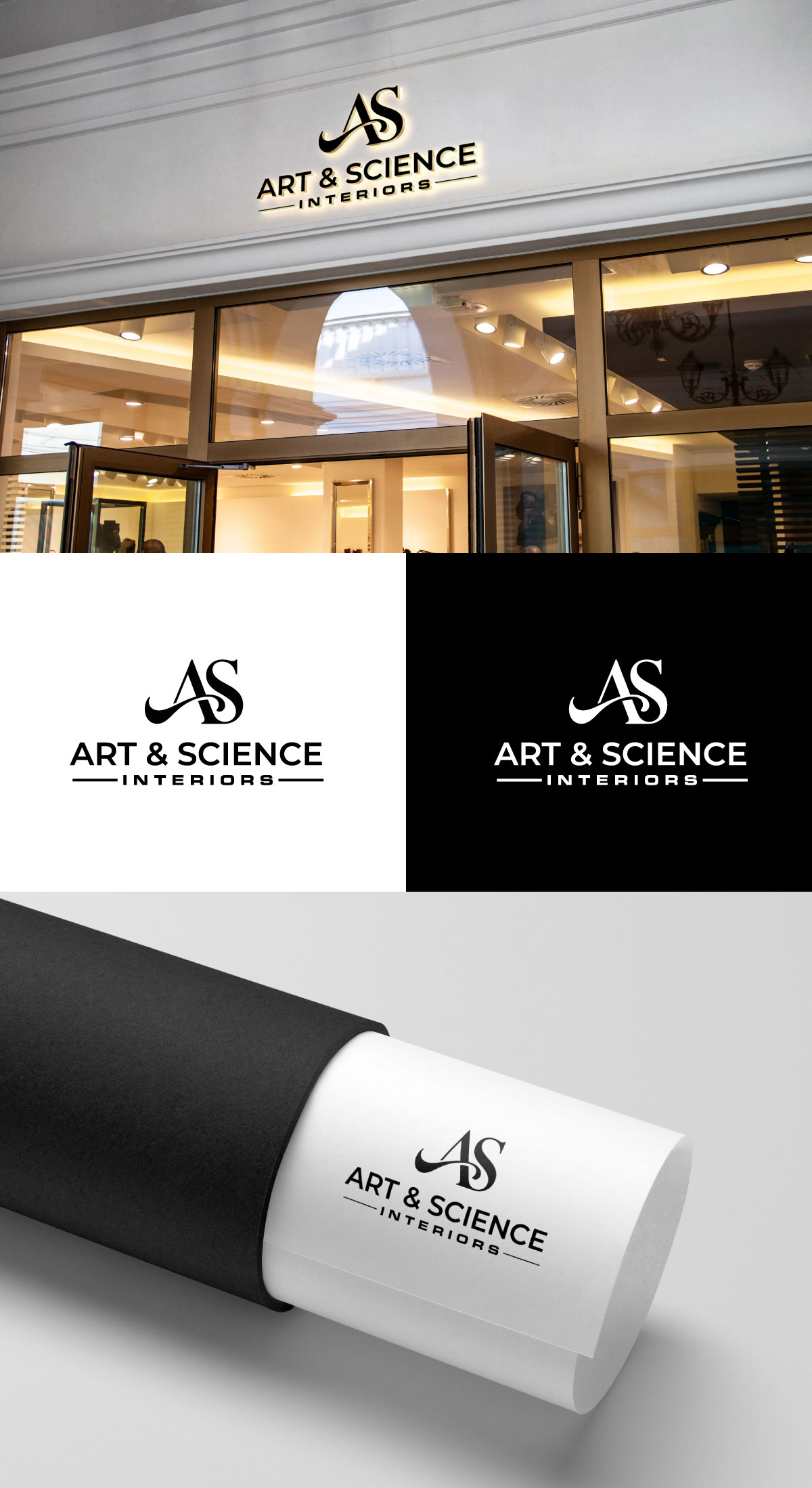 Diseño de Logo por Creative__Art para Art & Science Interiors, LLC | Diseño #36454876