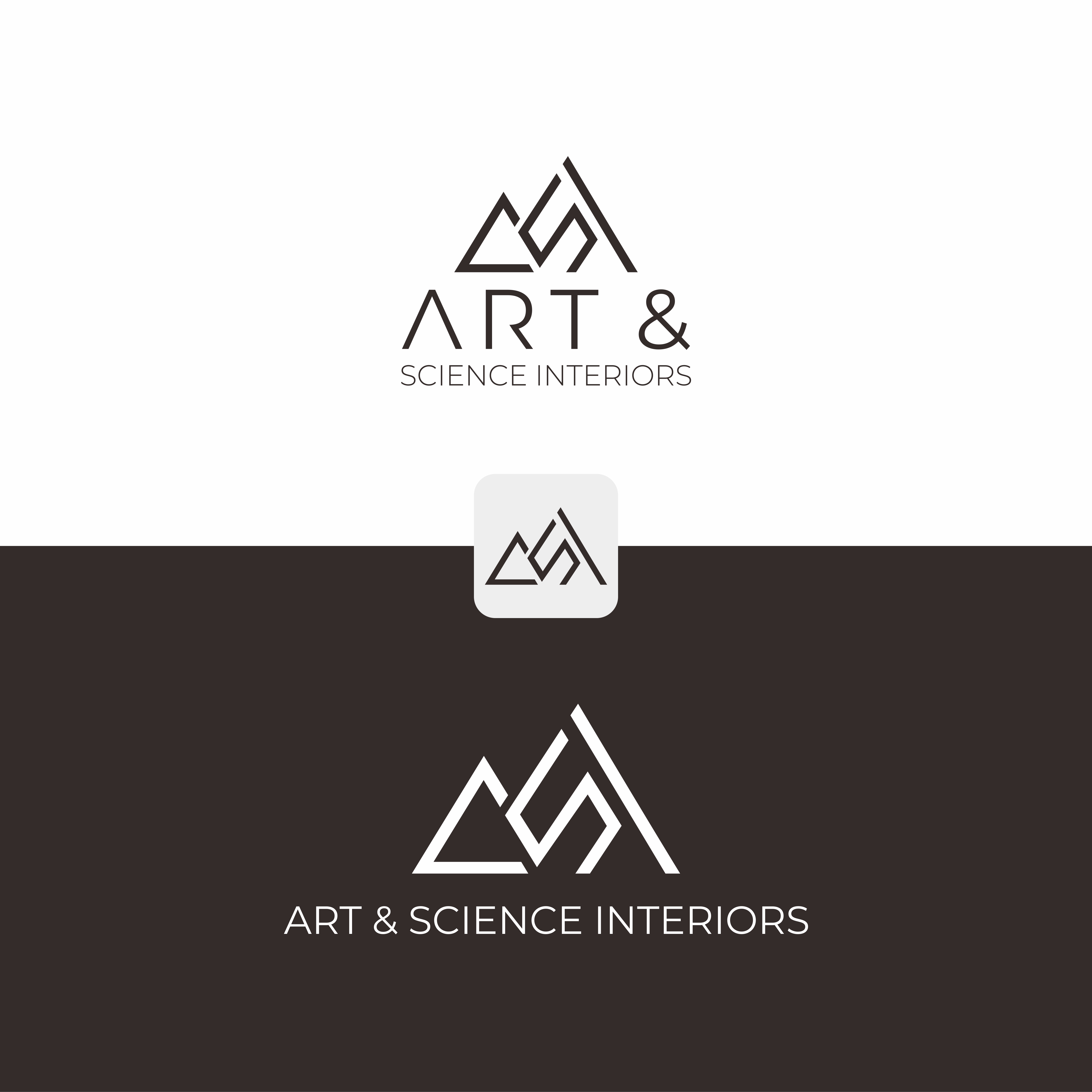 Logo-Design von noktah für Art & Science Interiors, LLC | Design #36460488