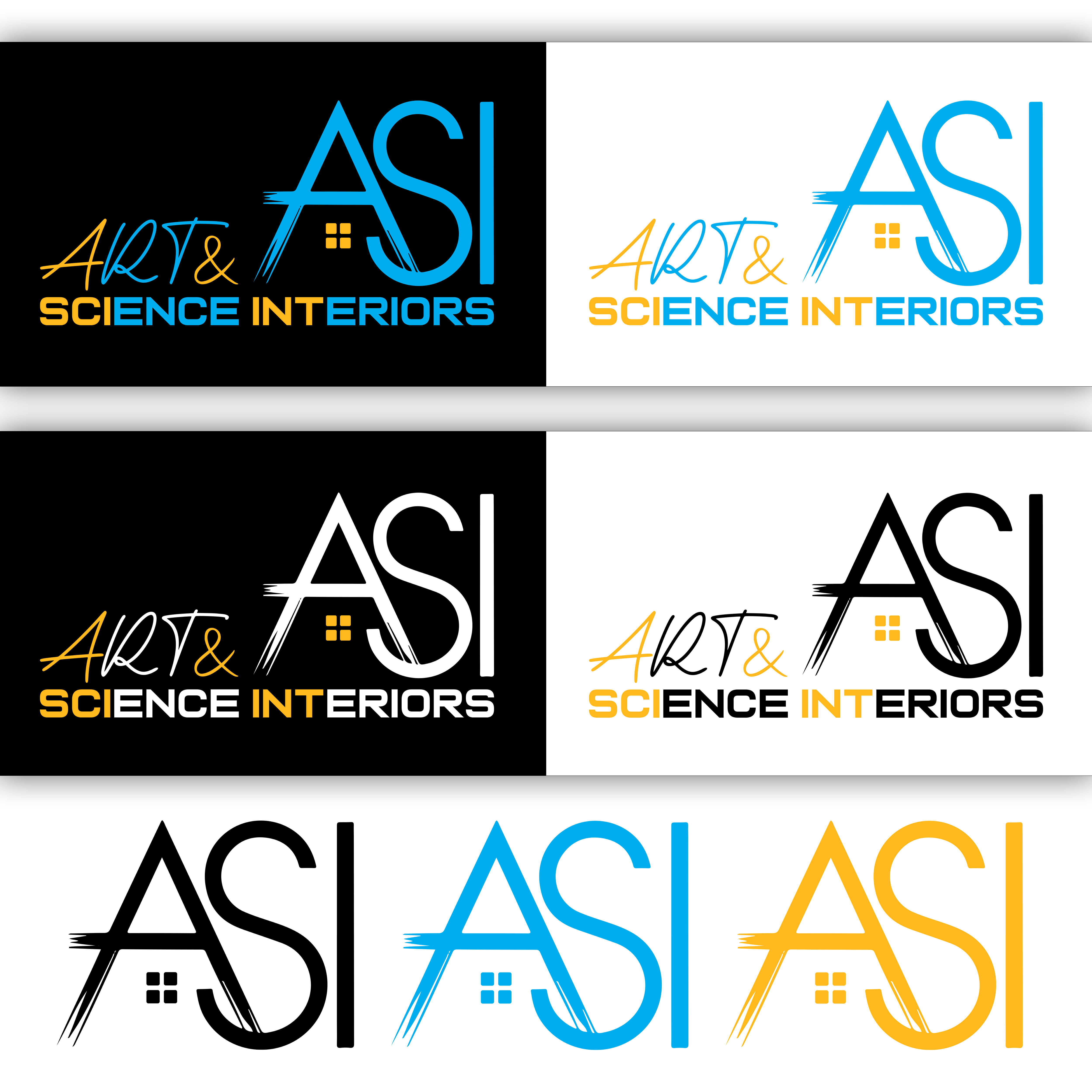 Diseño de Logo por Nasima Ak para Art & Science Interiors, LLC | Diseño #36453940