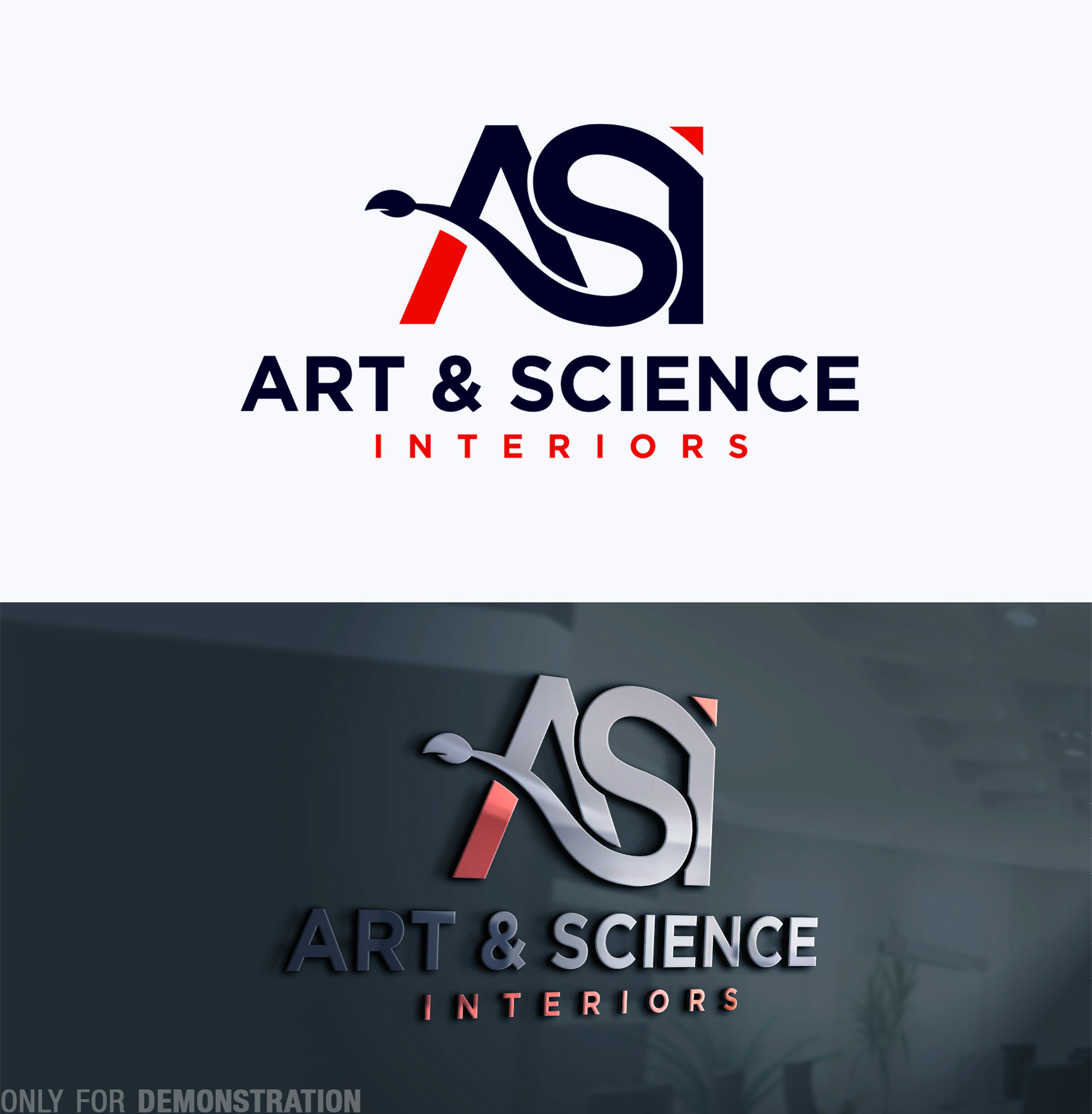 Diseño de Logo por Pen_art0 para Art & Science Interiors, LLC | Diseño #36458411
