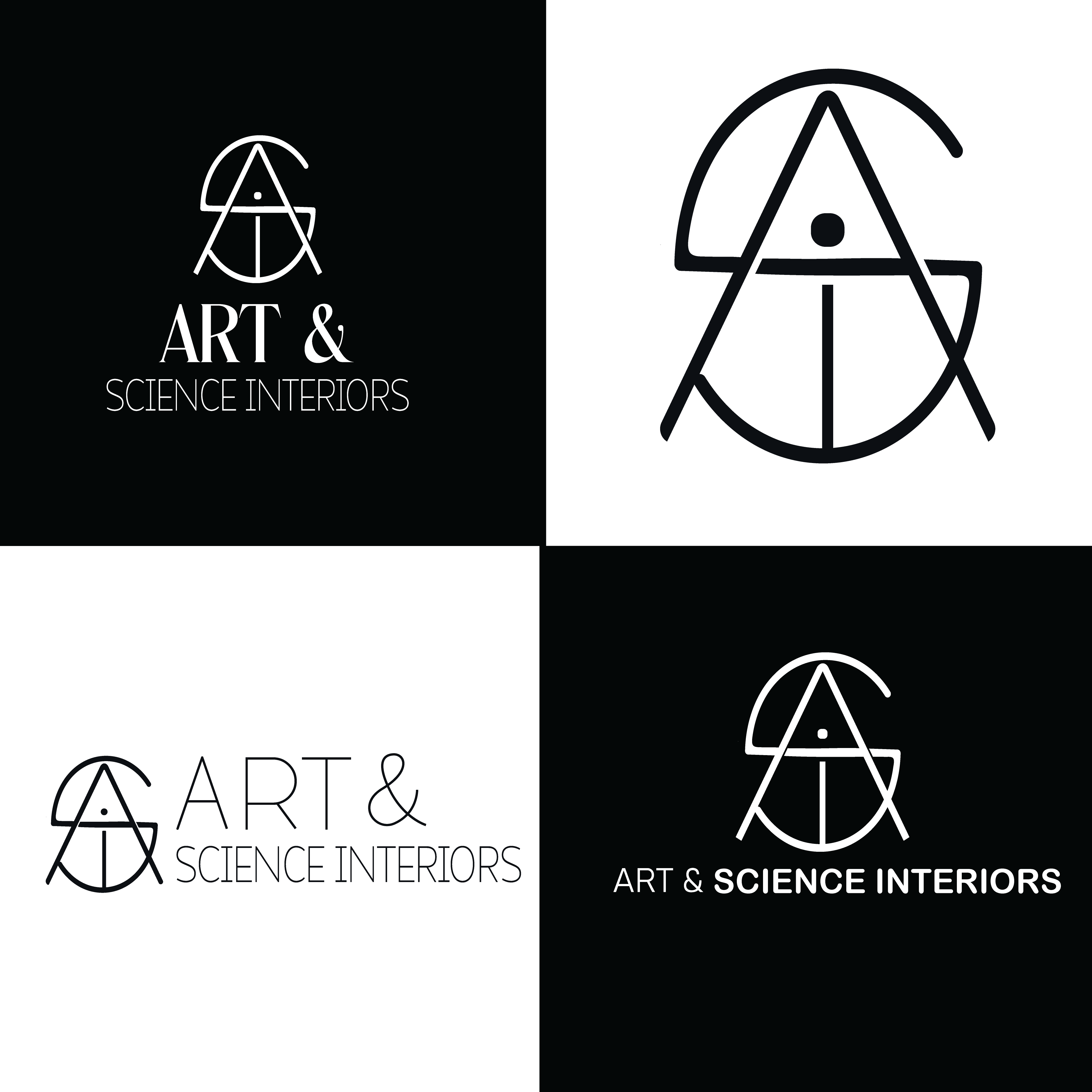 Diseño de Logo por fuhad jihad para Art & Science Interiors, LLC | Diseño #36454949